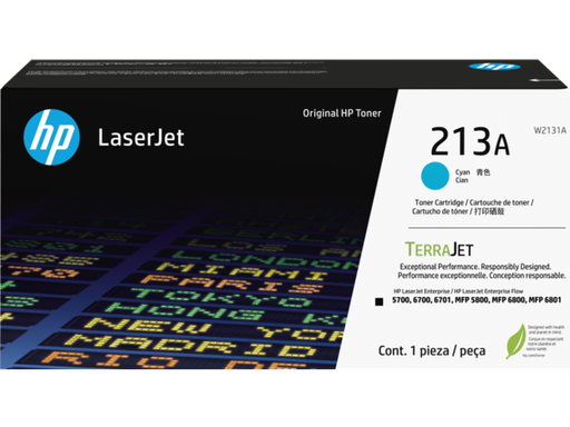 [HP-HPW2131A] Toner HP Color Laser 213A Color LaserJet Enterprise 3.000 pag. CY