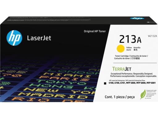 [HP-HPW2132A] Toner HP Color Laser 213A Color LaserJet Enterprise 3.000 pag. YEL