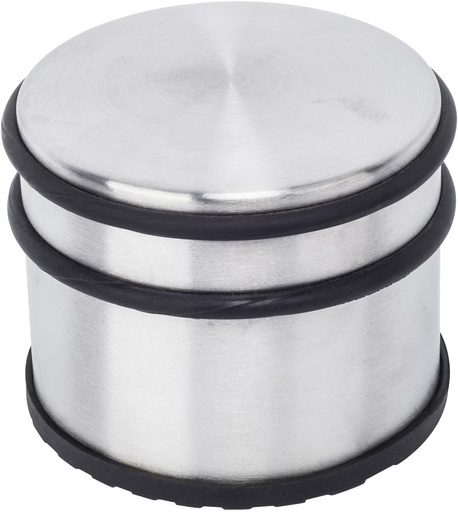 [TIM-8702601] Deurstop Brasq RVS 9x7,5cm 1kg zilver