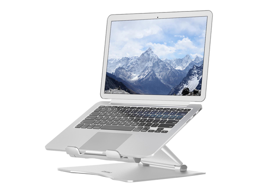 [TIM-1511] Laptopstandaard telescopisch Desq voor laptops tot 17 inch zilver