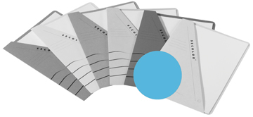 [TIM-3153302] Insteekmap Jalema secolor A4 270gr blauw