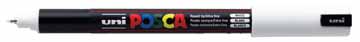 [TIM-PC1MRW] Paintmarker Uni-Ball Posca ronde punt 0,7mm wit
