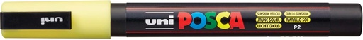 [TIM-PC3MJS] Paintmarker Uni-ball Posca ronde punt 1,5mm zongeel