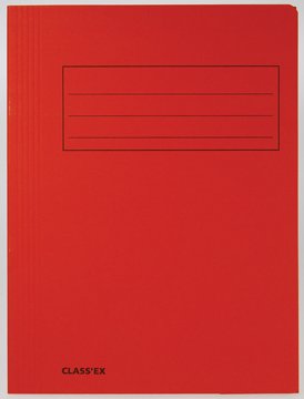 [TIM-30205] Map 3-kleppen Classex A4 250gr oranje