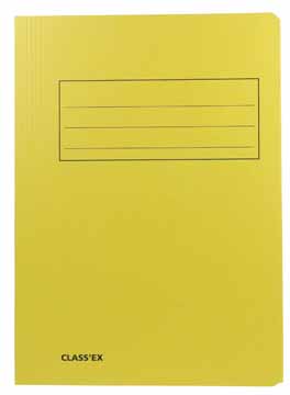 [TIM-1194] Map 3-kleppen Classex A4 300gr geel