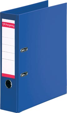 [OUT-900890] Ordner Pergamy PP A4 80mm donkerblauw (2242BL)