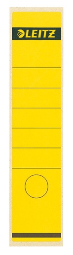 [ESS-16400015] Rugetiket Leitz zelfklevend lang breed geel (10) (164015)