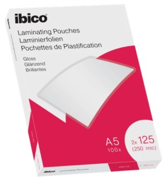 [ACCO-627315] Lamineerhoes Ibico Gloss A5 2x125µ (100)