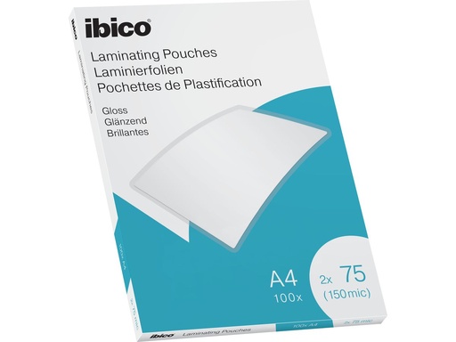 [ACCO-627316] Lamineerhoes Ibico Gloss A4 2x75µ (100)