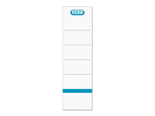 [TIM-4039632] Rugetiket Elba 8cm zelfklevend wit (10)