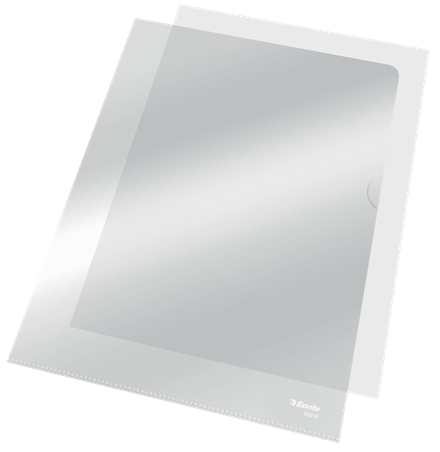 [ESS-56218] Zichtmap Esselte Standaard PP A4 105 micron glashelder transparant (100) (562180T)