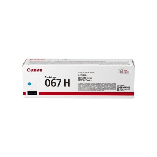 [CAN-067HC] Cartridge Canon color laser 067HC 2350 pag. CY