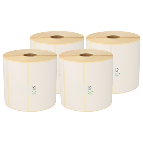 [ETI-25711560] Thermotransferetiket op rol Zebra Z-perform 1000T 102x152mm (475)