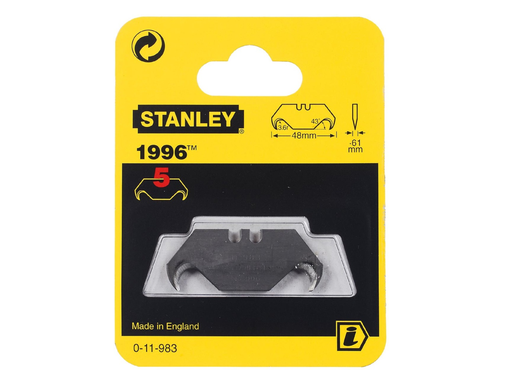 [TIM-11983] Reservemesjes Sanley 1996 zonder gaten blister (5)