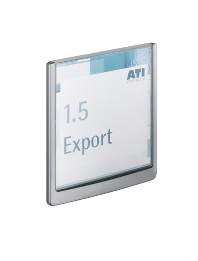 [DUR-486237] Deurnaamhouder Durable Click Sign 148,5x149mm grafiet (D486237)