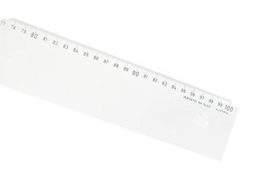 [KAN-1440] Meetlat Aristo 100cm plexiglas