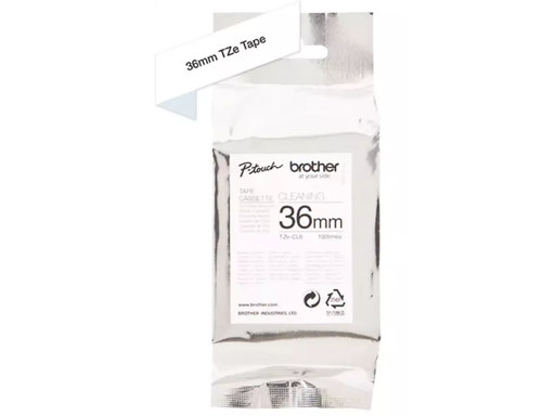 [PTO-TZECL6] Reinigingstape Brother P-Touch TZE-CL6 voor printers tot 36mm