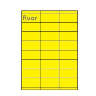 [ETI-40100263] Etiketten Etipage 24 etik/bl 70x35mm 200bl/d fluo geel
