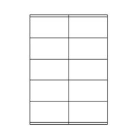 [ETI-30900036] Etiketten Etipage 10 etik/bl 105x57mm 200bl/d