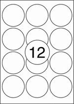 [ETI-32700301] Etiketten Etipage 12 etik/blad Ø63,5mm (100)