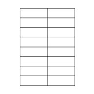 [ETI-32300510] Etiketten Etipage 16 etik/bl 105x37mm 200bl/d
