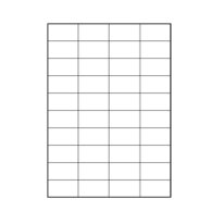 [ETI-30900068] Etiketten Etipage 40 etik/bl 52,5x29,7mm 200bl/d