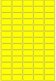 [ETI-31800535] Etiketten Etipage 65 etik/bl 38x21,2mm 100bl/d geel