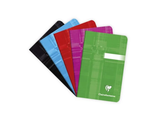 [TIM-63592C] Notitieboek Clairefontaine metric 9x14cm geruit assorti
