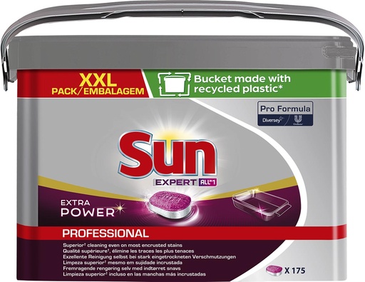 [TIM-1109063] Vaatwastabletten Sun All In 1 Extra Power (175)