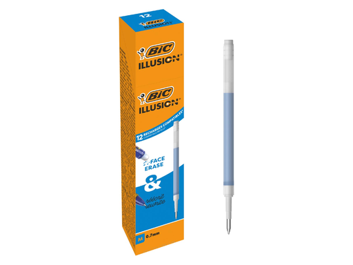 [TIM-516532] Vulling gelroller Bic Gel-ocity illusion blauw (12)