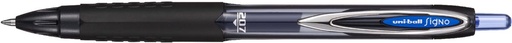 [TIM-UM207EB] Gelroller intrekbaar Uni-ball Signo RT207 gerecycled plastic medium punt 0,7mm blauw 