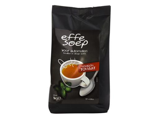[TIM-ES00001] Soep automatenbouillon Effe Soep tomaat zak van 1kg