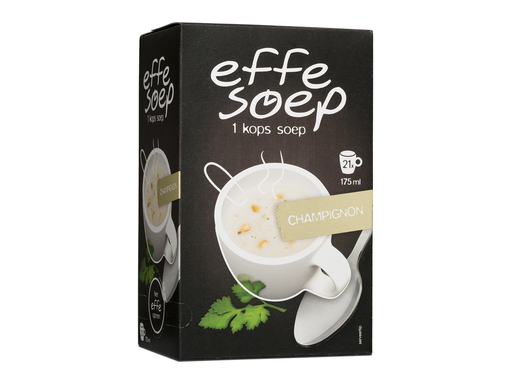 [TIM-ES00004] Soep Effe Soep 1-kops champignon 175ml (21)