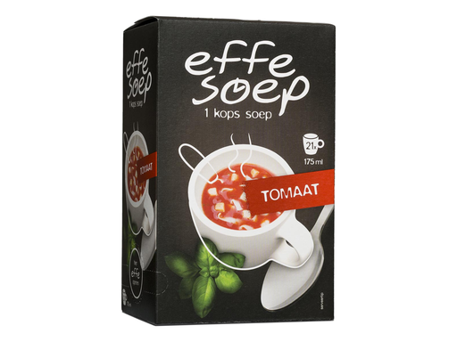 [TIM-ES00005] Soep Effe Soep 1-kops tomaat 175ml (21)