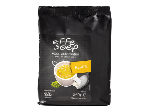 [TIM-ES00017] Soep Effe Soep vending kerrie 140ml zak (40)