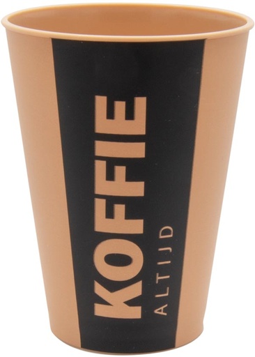 [TIM-C34172] Beker herbruikbaar Conpax Altijd Koffie PP 180ml (20)