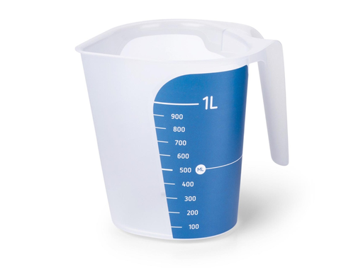 [TIM-5815417] Maatbeker DBP Cuisio kunststof 1L transparant