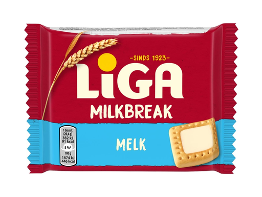[TIM-V37414] Koekje Liga Milkbreak melk 41g