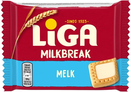 [TIM-V37414] Koekje Liga Milkbreak melk 41g