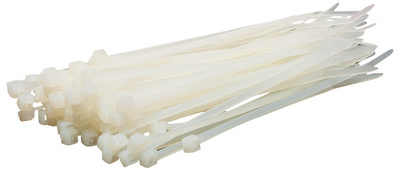 [KAN-KAB0003] Snelbinders 2.5 x 200mm wit (100)