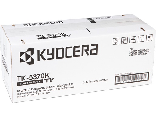 [KYO-TK5370K] Toner Kyocera Color laser TK-5370 Ecosys MA3500 7.000 pag. BK