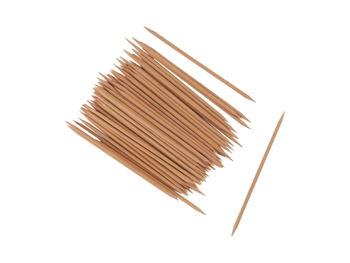 [TIM-B63566] Knutseltandenstokers Bouhon hout 10cm (100)