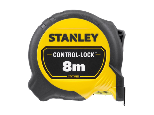 [TIM-T372320] Rolmeter Stanley Control-Lock 8mx25mm zwart/geel