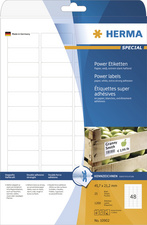 [HER-10911] Etiket Herma 01 Power etik/bl A4 210x297mm wit (25)
