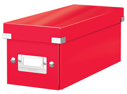 [ESS-60410026] Opbergdoos Leitz WOW click&store PP voor cd's rood