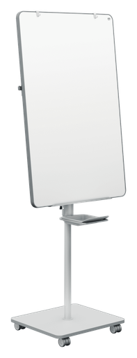 [ACCO-1915644] Whiteboard Nobo Move&Meet Mobiele Flipover staal 70x100cm wit