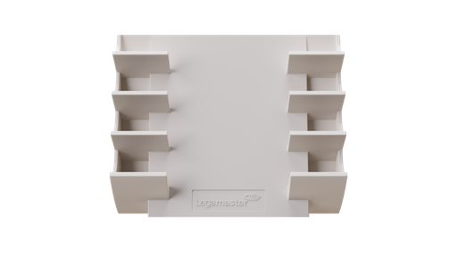 [LM-122118] Markerhouder glasbord Legamaster magnetisch Warm Grey
