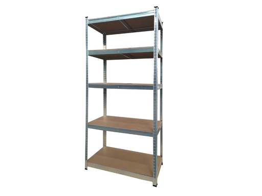[TIM-8752601] Rek Brasq 180x90x40cm 5 legborden zilver