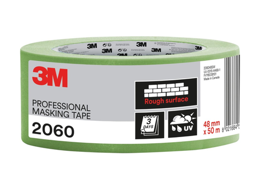 [TIM-206048] Afdekplakband professioneel 3M 48mmx50m voor ruwe oppervlakken groen