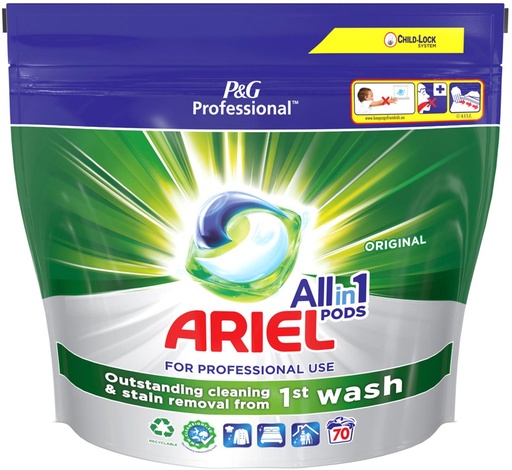 [TIM-6191395] Wasmiddel Ariel Professional All-in-1 Regular (70)